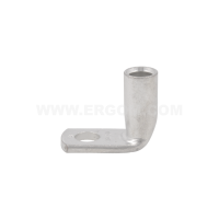 Końcówka rurowa kątowa K90R 50/10, przekrój: 50mm2, otwór pod śrubę M10 /100 | E11KM-01040102400 Ergom