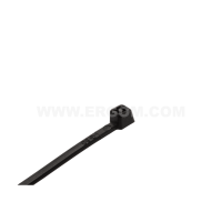 Opaska kablowa TK 12/3 2,5x120mm czarna (opak 100szt) | E01TK-01020100401 Ergom
