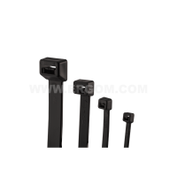 Opaska kablowa TKUV 6/3 2,5x80mm odporna na UV czarna (opak 100szt) | E01TK-01050100101 Ergom