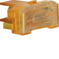 Wkładka jarzeniowa, zacisk neutralny, IP44 230V/0,4mA, mechanizm, pomarańczowy | 167504 Hager