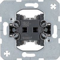 Łącznik 1-klawiszowy, krzyżowy, mechanizm, samozaciski, One.platform | 533037 Hager