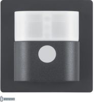Nasadka IR czujnika ruchu komfort 2,2m Berker.Net, antracyt, aksamit lakierowany, Q.x | 85342226 Hager