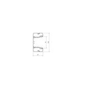 Podstawa 130mm, biały, Tehalit.BRN | BRN7013019010 Hager