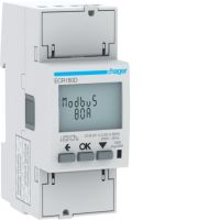 Licznik energii elektrycznej 1-fazowy, 80A 2M, Modbus, MID, Agardio.measure | ECR180D Hager