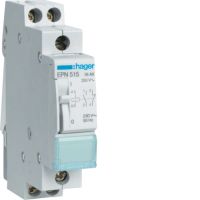 Przekaźnik bistabilny 230VAC/110VDC 1NO+1NC 16A | EPN515 Hager