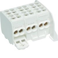 Zaciski rozgałęźne 3-polowe 2x25/2x16mm2 | KH23C Hager