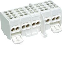 Zaciski rozgałęźne 5-polowe 2x25/2x16mm2 | KH25C Hager