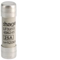 Wkładka bezpiecznikowa cylindryczna CH-10 10x38mm gG 25A 400VAC | LF325G Hager