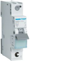 Wyłącznik nadprądowy 6kA 1P B 13A QuickConnect MCB | MBS113 Hager