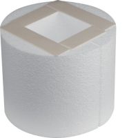 System szalunkowy - element VR2 fi242mm wys. 200mm styropian, Tehalit.UK | SEVR2200 Hager