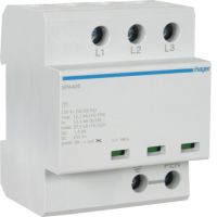 Ogranicznik przepięć T1 kombinowany 3P TN-C Iimp=37,5kA Up?1,5kV, SPD | SPA400 Hager