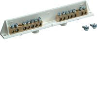 Wspornik z zaciskami PE/N 2x7 zaciski, Vector/Vector outdoor | VZ723 Hager