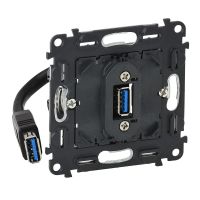 Gniazdo USB 3.0 z przewodem, Valena Life | 753082 Legrand