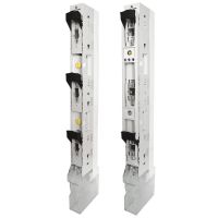 Rozłącznik bezpiecznikowy listwowy 160A ARS 00-1, zaciski mostkowe (S) 4-70mm2 i śrubowe M8 | 63-811410-011 Apator