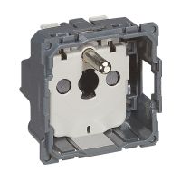 Gniazdo wtyczkowe pojedyncze z/u 16A, zaciski spreżynowe mechanizm Celiane | 067111 Legrand