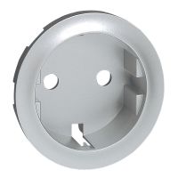 Plakietka gniazda z/u Schuko, tytanowa, Celiane | 068431 Legrand