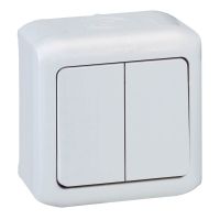 Łącznik świecznikowy 10AX, biały, Forix IP44 | 782362 Legrand