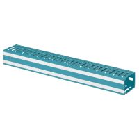 Kanał grzebieniowy Lina25 25x60mm (SxW) niebieski, dostarczany z pokrywami | 036202 Legrand