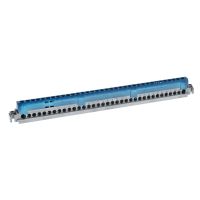 Listwa przyłączeniowa izolowana IP2X N3 niebieska, 2x25mm2+33x16mm2 | 004848 Legrand