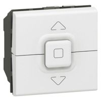 Łącznik sterowania roletami 500W biały, 2 moduły, Mosaic | 077026 Legrand