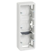 Puszka n/t, głębokość 40mm, do uchytu 080253, 3x2 moduły pionowo, Mosaic | 080283 Legrand