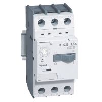 Wyłącznik silnikowy MPX3 32S 1,0-1,6A standardowa zdolność zwarciowa | 417305 Legrand
