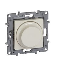 Ściemniacz obrotowy 300W 2-przewodowy kremowy Niloe | 764688 Legrand
