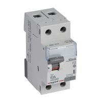 Wyłącznik różnicowoprądowy 2P 63A 30mA typ AC, P302 TX3 | 411511 Legrand