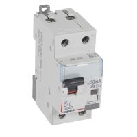 Wyłącznik różnicowo-nadprądowy P 312 2P C 40A 30MA typ AC serii DX3 | 411017 Legrand