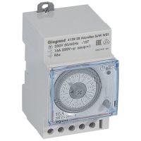 Programator analogowy tygodniowy Plug&Play W31 SU/WI, napęd kwarcowy | 412828 Legrand