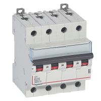Wyłącznik nadprądowy S 304 4P B 20A 6000A serii DX3 | 407625 Legrand