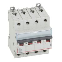 Wyłącznik nadprądowy S 304 4P B 63A 6000A serii DX3 | 407630 Legrand