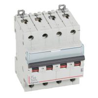 Wyłącznik nadprądowy S 304 4P C 10A 6000A serii DX3 | 407926 Legrand