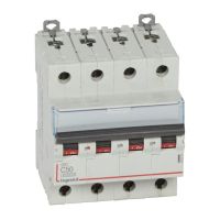 Wyłącznik nadprądowy S 304 4P C 50A 6000A serii DX3 | 407933 Legrand