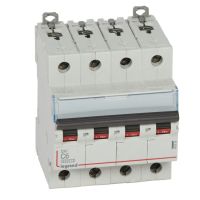 Wyłącznik nadprądowy S 304 4P C 6A 6000A serii DX3 | 407924 Legrand