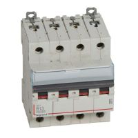 Wyłącznik nadprądowy S314 4P B 13A 10000A serii DX3 | 409064 Legrand