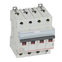 Wyłącznik nadprądowy S314 4P C 20A 10000A serii DX3 | 409337 Legrand