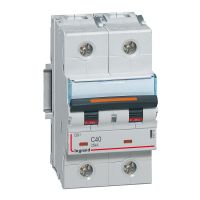 Wyłącznik nadprądowy S322 C40 2P 40 A 25KA DX3 | 409772 Legrand