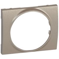 Plakietka z otworem 46,5mm, titan, Sistena Life | 771419 Legrand