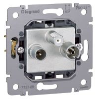 Gniazdo antenowe TV-RD-SAT typu gwiazda 1,5dB, Sistena Life | 775789 Legrand