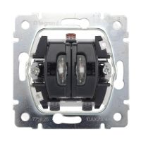 Łącznik świecznikowy 10AX, podświetlany, Sistena Life | 775825 Legrand