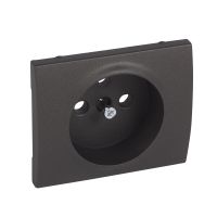Plakietka do gniazda pojedynczego z/u, choco, Sistena Life | 771227 Legrand
