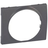 Plakietka z otworem 46,5mm, choco, Sistena Life | 771219 Legrand