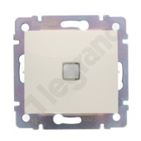Łącznik krzyżowy 10AX, podświetlany, kremowy, Valena | 774348 Legrand