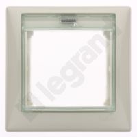Ramka pojedyncza IP44, kremowa, Valena | 774350 Legrand