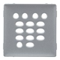 Plakietka tunera FM, aluminium, Valena Life | 755462 Legrand