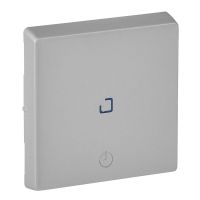 Klawisz łącznika oświetlenia i łącznika czasowego, aluminium, Valena Life | 755212 Legrand