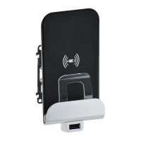 Indukcyjna stacja ładująca 5 V, 1000 mA + USB 5 V, 2400 mA | 755114 Legrand