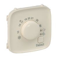 Plakietka termostatu pokojowego, kremowa, Valena Allure | 755316 Legrand
