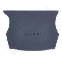 Osłona końcowa złączek o szerokości 5-6-8-10mm szara, do złączek śrubowych | 037550 Legrand